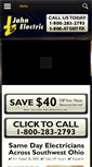 Mobile Screenshot of jahnelectricians.com